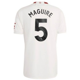 Camisolas Manchester United Maguire 5 3º Equipamento 2023-24 Manga Curta